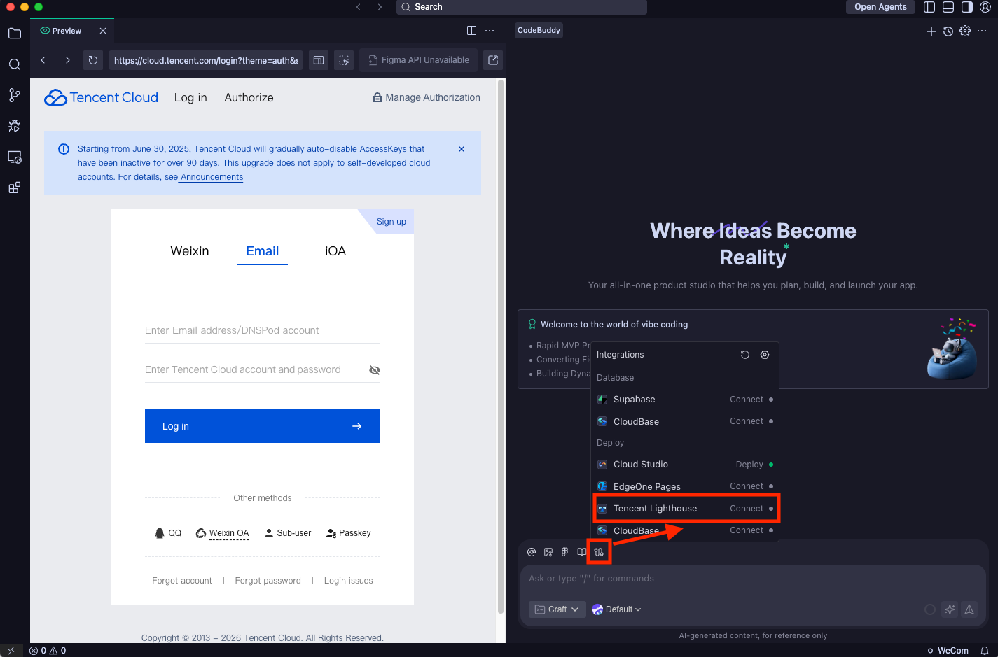CodeBuddy × Tencent Cloud Lighthouse: Redefining AI Development ...